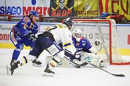 Niente poker per l'Asiago in Alps Hockey League: Leoni piegati dalla capolista dopo tre vittorie consecutive 