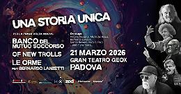 La storia del prog-rock si riunisce a Padova: Le Orme, Of New Trolls, Banco del Mutuo Soccorso e Bernardo Lanzetti insieme per la prima volta