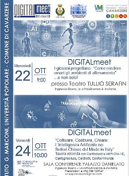 Università Popolare e Polo Tecnico Professionale Marconi–Veronese protagonisti del DIGITALMEET 2025