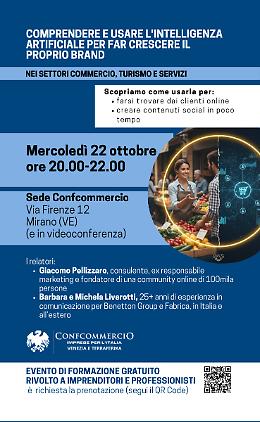A Mirano Confcommercio spiega l'IA per il mondo delle imprese