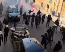 Scontri tra ultras a Pisa, cinque tifosi del Verona arrestati dopo la partita