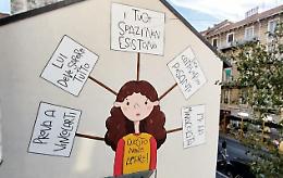 "Questo non è amore": inaugurato a Torino il murale dedicato a Giulia Cecchettin