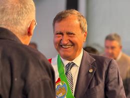 Posata la prima pietra del nuovo stadio: Brugnaro, “Così nasce la città metropolitana del futuro”