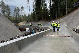 La pista da bob di Cortina pronta prima dei tempi: “Più veloci dei cinesi”