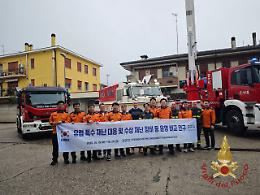 Collaborazione internazionale tra Seul e Polesine: i Vigili del Fuoco coreani in visita al comando di Rovigo