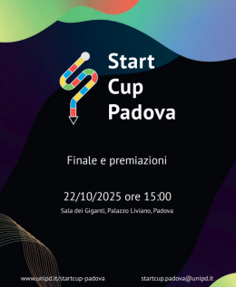 Start Cup Padova 2025, oggi la finale: undici idee per il futuro e un ospite d’eccezione, il velista Andrea Mura