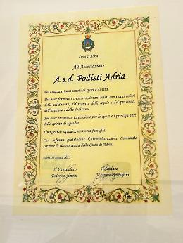 Adria celebra lo sport e la solidarietà