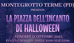 Montegrotto Terme si tinge di magia per Halloween: spettacoli, fuoco e divertimento in piazza