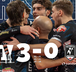 Trento inaugura la stagione alla BTS Arena con un 3-0 su Padova