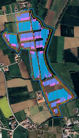 Agrivoltaico a Sant’Andrea oltre il Muson: 13mila moduli sospesi su 20 ettari, la frazione in rivolta