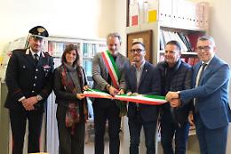 Una area di allattamento nella biblioteca di Cavarzere