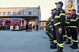 Olimpiadi Milano-Cortina 2026, visita istituzionale al comando dei Vigili del Fuoco di Belluno