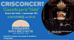 Lancenigo, musica e solidarietà si incontrano: il 15 novembre il “Concerto per la Vista” al Teatro del Pane