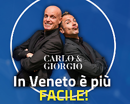 Risate e tecnologia al Teatro Russolo: Carlo & Giorgio spiegano la transizione digitale