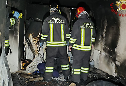 Paura a San Martino Buon Albergo: incendio in uno scantinato, due intossicati