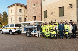 Protezione Civile di Camposampiero, nuove dotazioni per il gruppo 