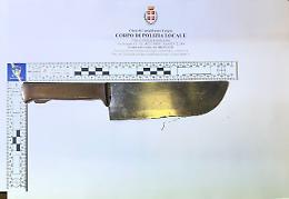 Mannaia nascosta dietro la Galleria Morello a Castelfranco: la Polizia Locale interviene dopo la segnalazione dei cittadini