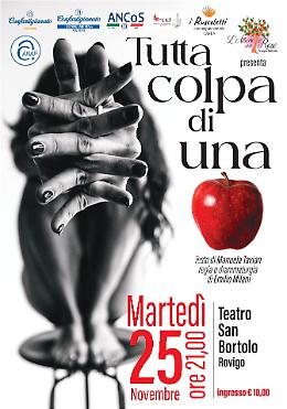 A Rovigo il teatro contro la violenza sulle donne: Confartigianato e LILT in scena