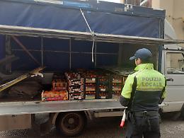 Mestre, camion di agrumi sequestrato: la frutta finisce in beneficenza