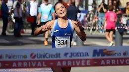 Santa Maria di Sala, l'Atletico Sala festeggia la vittoria di Eleonora Zecchinato alla Maratona di Palermo