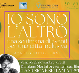 “La musica è nella mia testa”: a Montegrotto Damiano Marini racconta la forza di rinascere