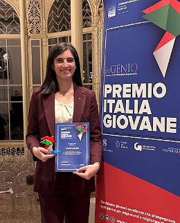 Chiara Anzolini dell’Università di Padova tra i vincitori del Premio Italia Giovane 2025