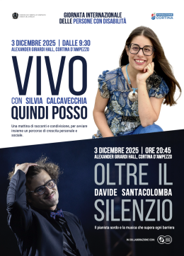 Cortina d’Ampezzo celebra la Giornata Internazionale delle Persone con Disabilità