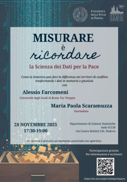 La Scienza dei Dati al Servizio della Pace