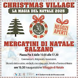Natale anticipato a Salzano: il centro si trasforma in un magico villaggio
