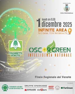 Oscar Green 2025, il Veneto celebra i suoi giovani innovatori: finale regionale a Montebelluna