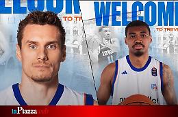 Nutribullet Treviso, doppio colpo di mercato: arrivano Tony Perkins e Leon Radosevic