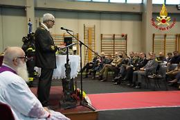 A Padova i vigili del fuoco celebrano Santa Barbara tra ricordi dei caduti e bilancio delle attività annuali