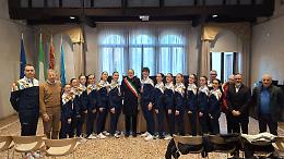Pattinaggio Artistico, il Division Junior Group di Portogruaro premiato in Municipio per il bronzo mondiale