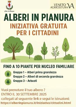 Grande partecipazione a Chioggia per la consegna delle piantine del progetto “Alberi in pianura”