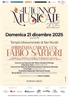Treviso si prepara al grande concerto di Natale con Fabio Sartori