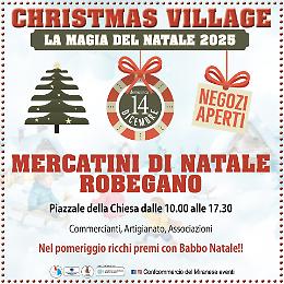 Robegano, Babbo Natale e il Grinch arrivano al Christmas Village