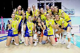 La Nuvol&iacute; conquista la salvezza con una vittoria perentoria su Imola: 3-0 e Pool Promozione assicurata