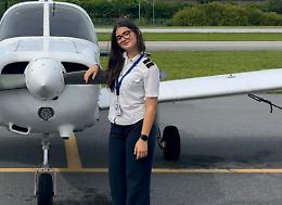 A 17 anni con il sogno in cabina di pilotaggio: la storia della miranese Marisol Ribon