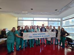 Verona chiude il 2025 con 110 trapianti di rene: un anno di crescita per il Centro Trapianti