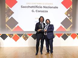 Sacchettificio Nazionale Corazza premiato all'Oro della Stampa