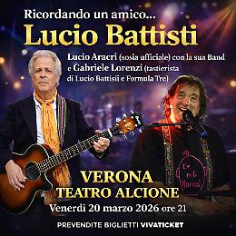 Lucio Aracri: il "falso" Lucio Battisti in concerto al Teatro Alcione di Verona