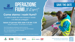 I fiumi veneti sotto la lente: a Padova un confronto pubblico sulla loro salute