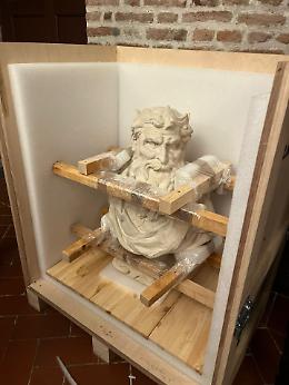 La scultura "Attila" di Giovanni Bonazza in mostra a Budapest