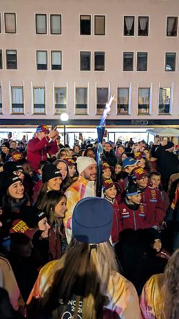 La fiaccola olimpica arriva a Padova: grande festa e parata solenne per le vie della citt&agrave;