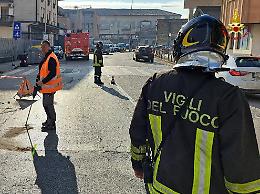 Fuga di metano in via Giacomo Medici, mattinata di lavoro per i Vigili del Fuoco di Vicenza