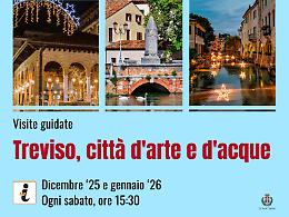 Treviso, citt&agrave; d&rsquo;arte e d&rsquo;acque: ultimo viaggio tra i canali illuminati