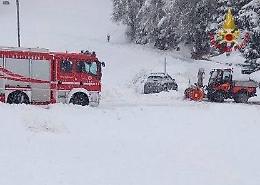 Maltempo a Belluno: oltre 40 interventi dei Vigili del Fuoco per neve e incidenti