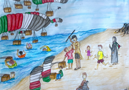 Spinea ospita &ldquo;HeArt of Gaza&rdquo;: i disegni dei bambini palestinesi tra guerra e speranza