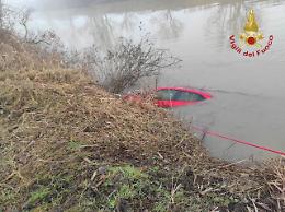 Auto precipita nel Bacchiglione, il conducente miracolosamente illeso