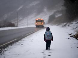 Cadore, 11enne costretto a farsi sei chilometri a piedi durante la nevicata